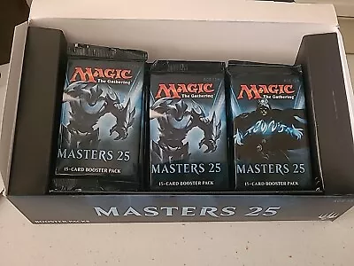 New Old Stock Mtg: Magic The Gathering Masters 25 Boostet Packs.  • $10