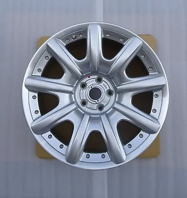 Bentley Gt 9 X 19 Et 41 Split Rim Wheel Dsk Silver Finish 3w0801025k One Wheel • $1342.69