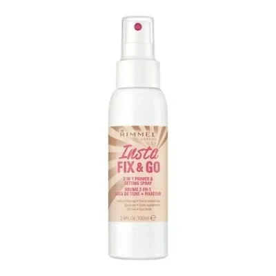 Rimmel Insta Fix And Go 2 In 1 Primer & Setting Spray - 100ml • £7.99