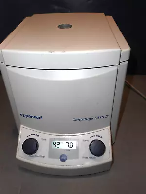 Eppendorf 5415D Centrifuge * F-45-24-11 Rotor W/cover * New AV Mounts * Tested • $325