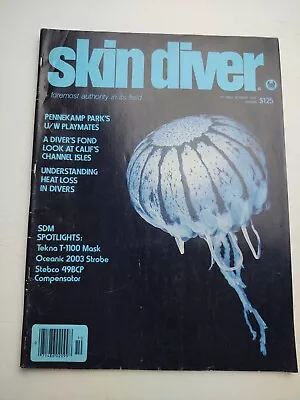 Vintage SKIN DIVER MAGAZINE October 1976 Single Issue Magazine.  • $11.99