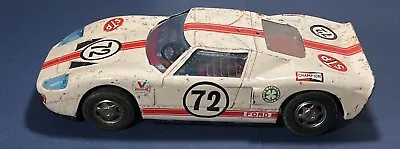 Vintage 1960s Tin Litho Toy Ford GT40 No. 72 By Alps Marusan Uncommon Original • $132