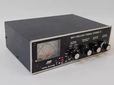 MFJ-949E Deluxe Versa Tuner II Ham Radio Antenna Tuner (meter May Be Bad) • $100