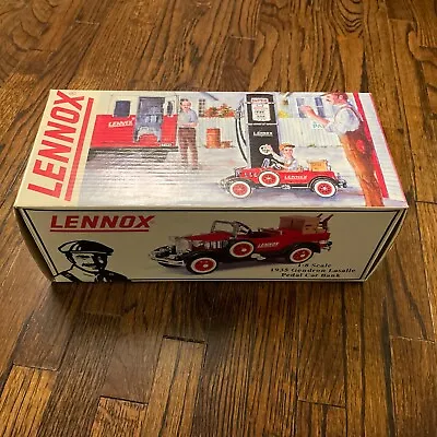 Lennox 1:8 Scale 1935 Gendron Lasalle Pedal Car Bank 2002 Crown Premiums • $27.45