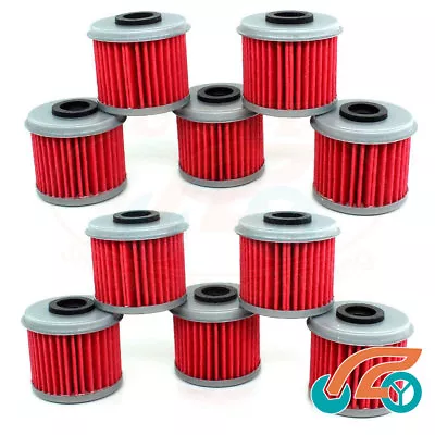 10x Oil Filter For HONDA TRX450R CRF150R CRF150F CRF250R CRF250X CRF450R CRF450X • $39.47