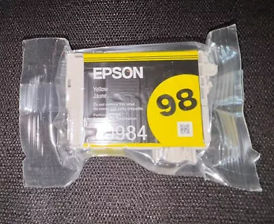 Epson # 98 Yellow Standard Yield Ink Cartridge T0984 • $10.99