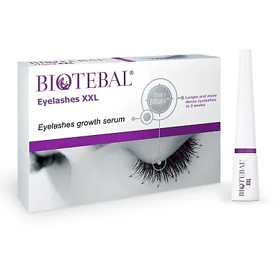 BIOTEBAL XXL 3ml Eyelash Eyebrow Stimulating Growth Serum 05/2026 • £12.35