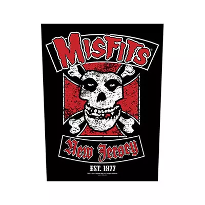 Misfits New Jersey Official Giant 30x36x27cm Sew On Back Patch • $34.15