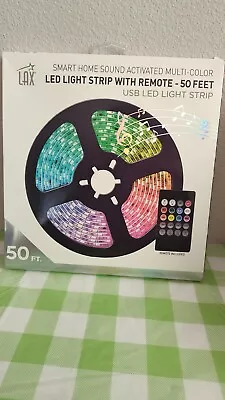 LAX - USB Led Light Strip With Remote 50 Ft With Music • $50