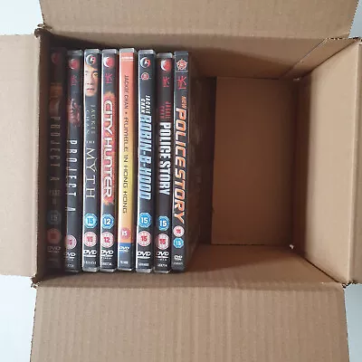 8 Film Jackie Chan Collection - Police Story - Project A - City Hunter & More! • £30