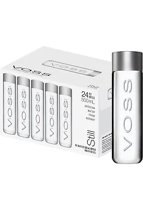 VOSS Artesian Still Water 500 Ml Plastic Bottles (Pack Of 24) • $60