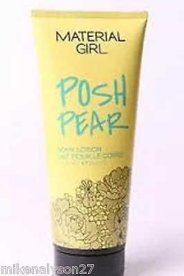 Material Girl Posh Pear Body Lotion 6.7 Oz • $11.69