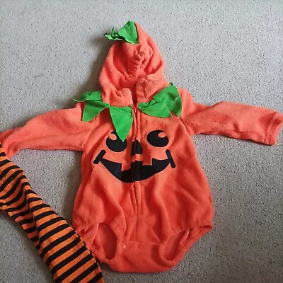 Baby Pumpkin Halloween Costume • £3