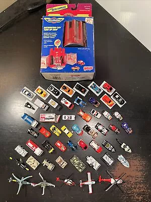 HUGE Micro Machines Mini Cars Toys Kenner Yujin Hot Wheels Military Tank Lot • $51.79