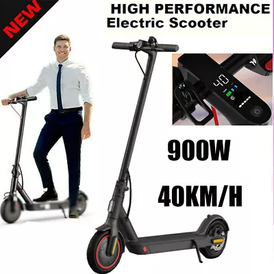Electric Scooter 900W 40KM/H Portable 8.5 Inch 50KM Adult Foldable Travel Bike • $405.99