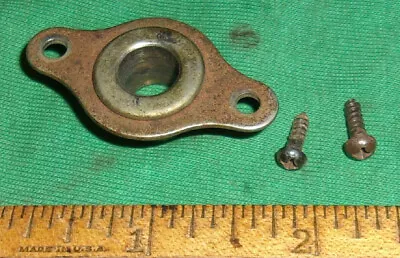 Antique Victor Victrola Console Phonograph Motor Crank Arm Escutcheon W/screws • $24.99