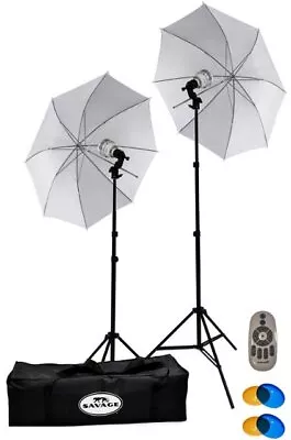 Savage LED60K-R 500W LED Studio Light Kit Photo Shoot Product Capture OP • $44.99