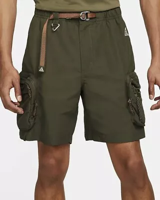 Nike ACG Cargo Shorts  Snowgrass  Dark Olive Green Large • $154.65