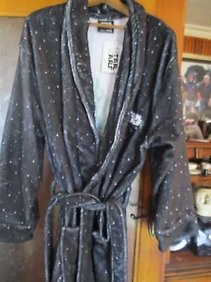 Mens Bathrobe Star Wars Jedi Empire Dressing Gown Darth Vader - • $55