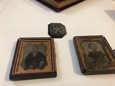 Antique Daguerreotype Photos Lot Children And Infants  • $80