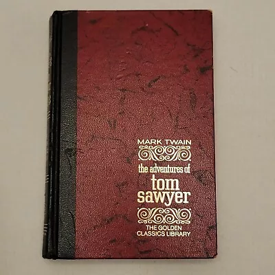 Mark Twain The Adventures Of Tom Sawyer The Golden Classics Library 1965 Western • $18.88