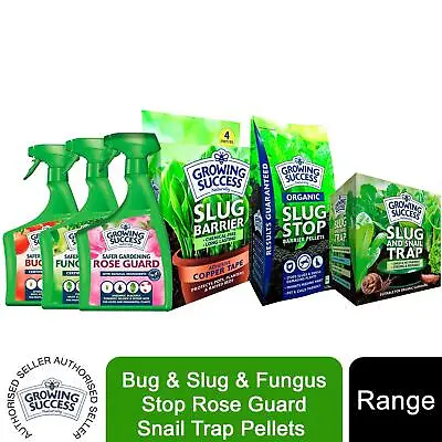 £11.49 • Buy Growing Success Bug & Slug & Fungus  Stop Rose Guard Snail Trap Pellets
