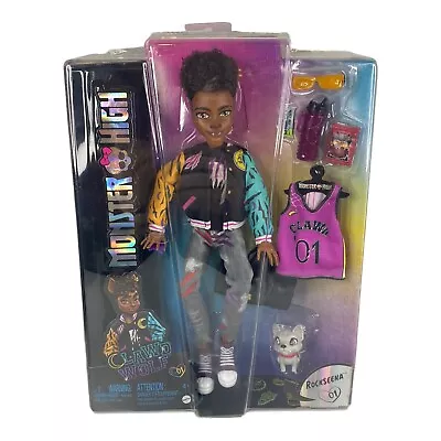 New Monster High Clawd Wolf G3 Doll With Pet Accessories Rockseena 2023 • $19.99