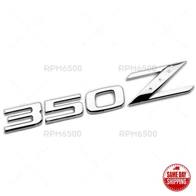 For Nissan 350Z Nismo Rear Trunk Lid Liftgate Letter Emblem Badge Sport - Chrome • $12.99