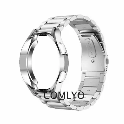 For Samsung Galaxy Watch 6 40/44mm Classic 43/47mm Metal Band Strap + TPU Case • $12.99