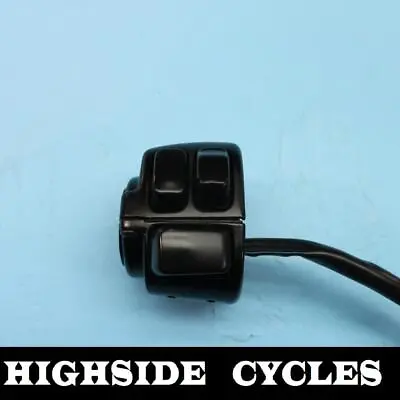 $40 • Buy 1165 07 Harley-davidson Softail Left Headlight Handlebar Switch Control Hand