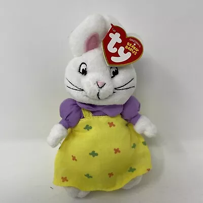 TY Beanie Baby - RUBY The Rabbit (Nick Jr. - Max & Ruby) - MWMTs Stuffed Animal • $25.98