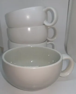 Fairmont & Main Set Of 4 OSLO Cream Coloured Cappuccino Cups Only Ex. Condition • £4.99