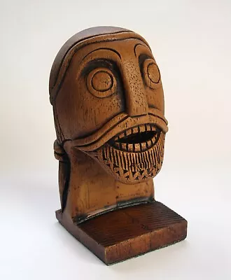 £19.99 • Buy Viking Head Reproduction Oserberg Cart Norse Museum Ornament Scandinavian Carved