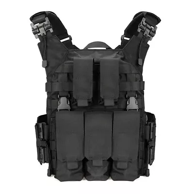 RHINO RESCUE Tactical Vest Tactical Gear MOLLE System Lightweight • $33.99