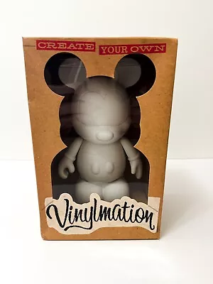 Vinylmation Create Your Own Blank Disney Mickey Mouse White New In Box 9” • $25