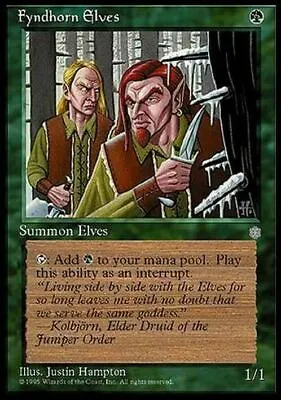 Fyndhorn Elves ~ Ice Age [ Excellent ] [ Magic MTG ] • £2.98