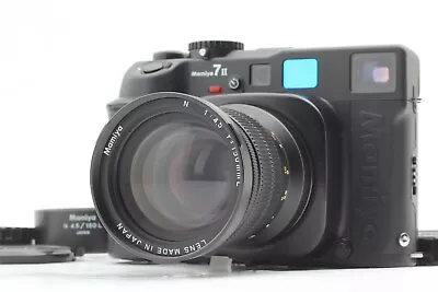 Near MINT+++ Mamiya 7II 7 II Black Film Camera + N 150mm F 4 5 L Lens JAPAN • $1