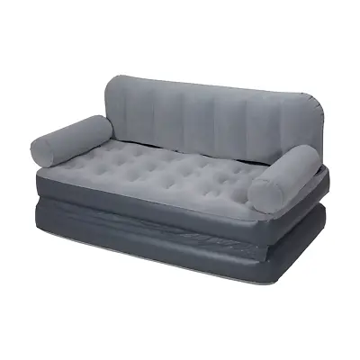2 Seater Sofa Bed Double Couch Lounge Portable Inflatable Camping Outdoors Home  • $53.90