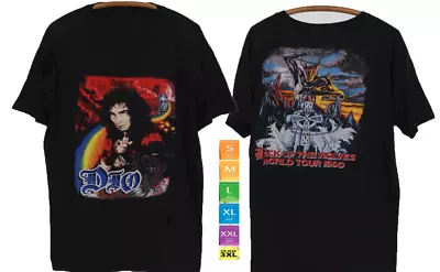 Vintage T-shirt 1990 For Fan |Dio-Double-Sided Shirt Size S-3XL Unisex • $21.99