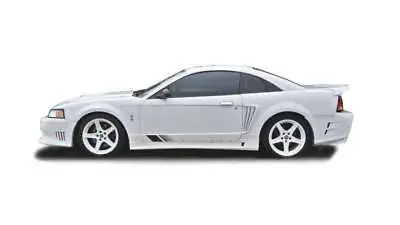 KBD Body Kits Sallen 2 Pc Polyurethane Side Skirts For Ford Mustang 1999-2004 • $279