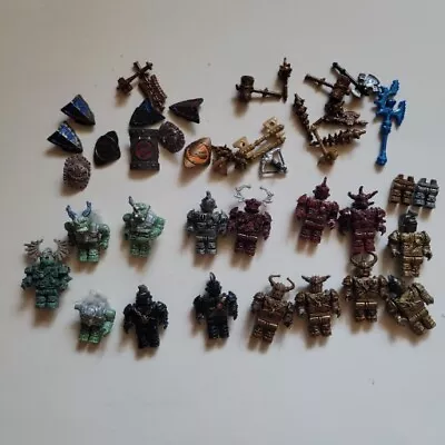 Mega Bloks Dragons Krystal Wars Figure Weapon Knight Accessory LOT  • $40