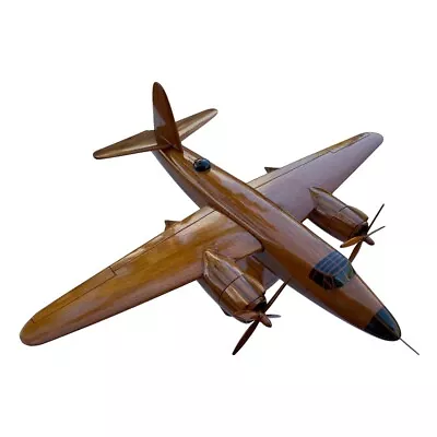 B26 Marauder Mahogany Wood Desktop Airplane Model • $199.95