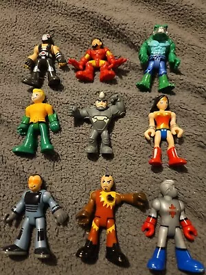 Imaginext - Collection Of 9 Figures. DC Marvel. Boxed For Postage. UK Seller • £14.99