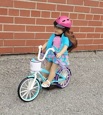 Maplelea Awesome Blossom Doll Springtime Cycling Play Set Doll Not Included. • $14.58