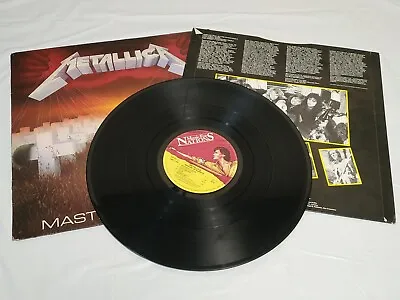 £16 • Buy METALLICA MASTER OF PUPPETS Vinyl Record LP Preloved Used
