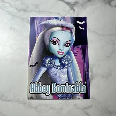 Monster High Abbey Bominable Ghouls Rule Trading Card Accessory • $4.49