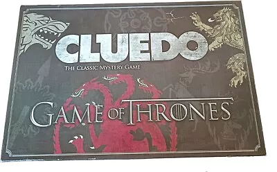 Cluedo The Game Of Thrones Classic Mystery Family Board Game 2-6 Players • £7.73