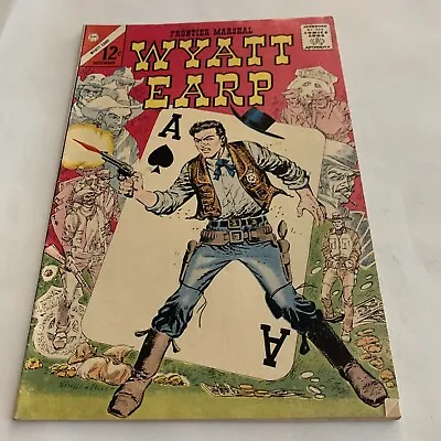 WYATT EARP #61 Frontier Marshal 1965 Charlton Silver Age Western Comic Book  • $17.99