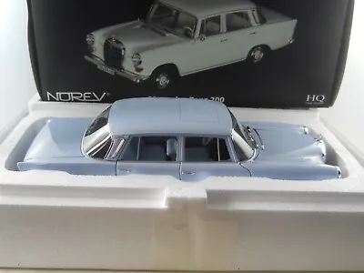 NOREV HQ 1966 Mercedes Benz 200 1:18 RARE • $268.35