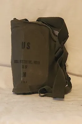 Vintage Unopened U.S. Army-M17 Mask Protective Field With Bag & Outserts Dated • $99